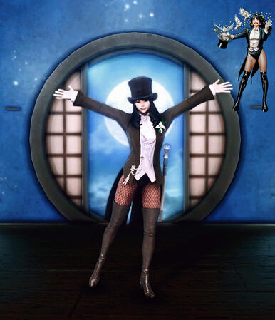 1st Place: Alara Frei - Zatanna from DC