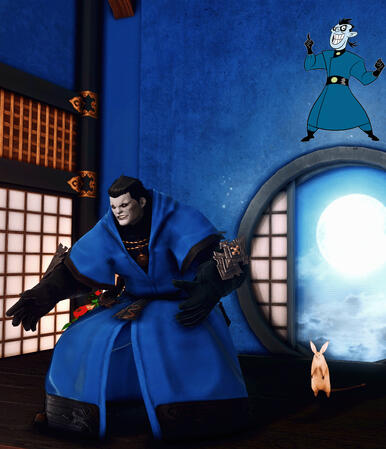 3rd Place: Anthoney Lazen - Dr. Drakken from Kim Possible